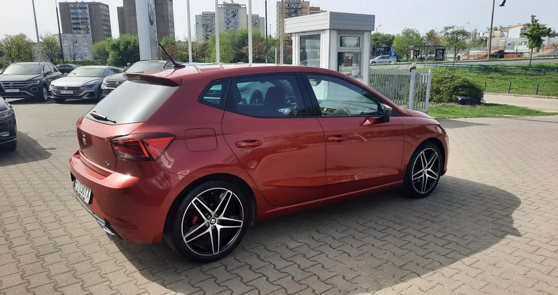 Seat Ibiza cena 58900 przebieg: 73153, rok produkcji 2018 z Kunów małe 211